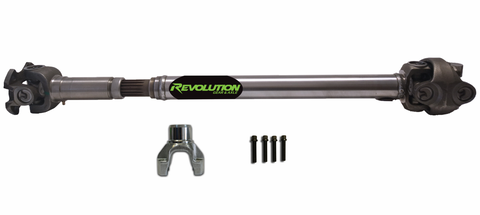 JL Front 1350 CV Driveshaft Rubicon Flange Style Revolution Gear and Axle