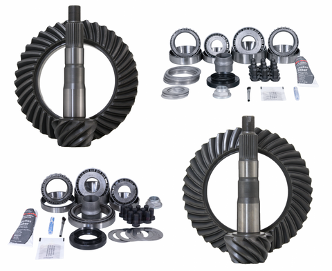 Toyota V6 1986-89 4.56 Gear Package (T8-T7.5 Reverse) with Koyo Bearings Revolution Gear and Axle